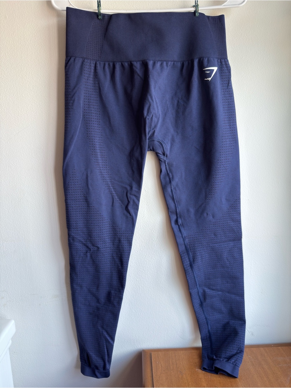 Gymshark Vital Seamless 2.0 Leggings Navy Marl Size L